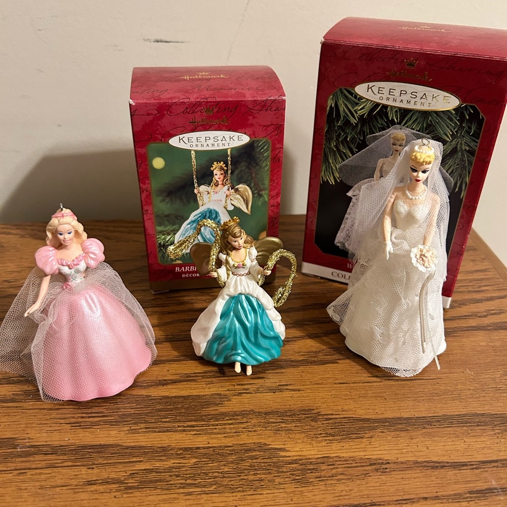 Three Vintage Hallmark Keepsake Ornaments -1996, 1997, And 2000